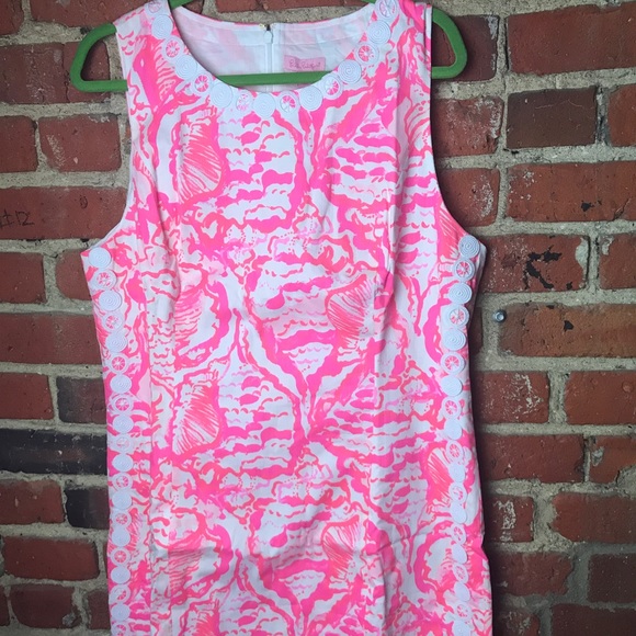 Lilly Pulitzer NWT Mini Mila Shift in Coral Reef Beside The Point